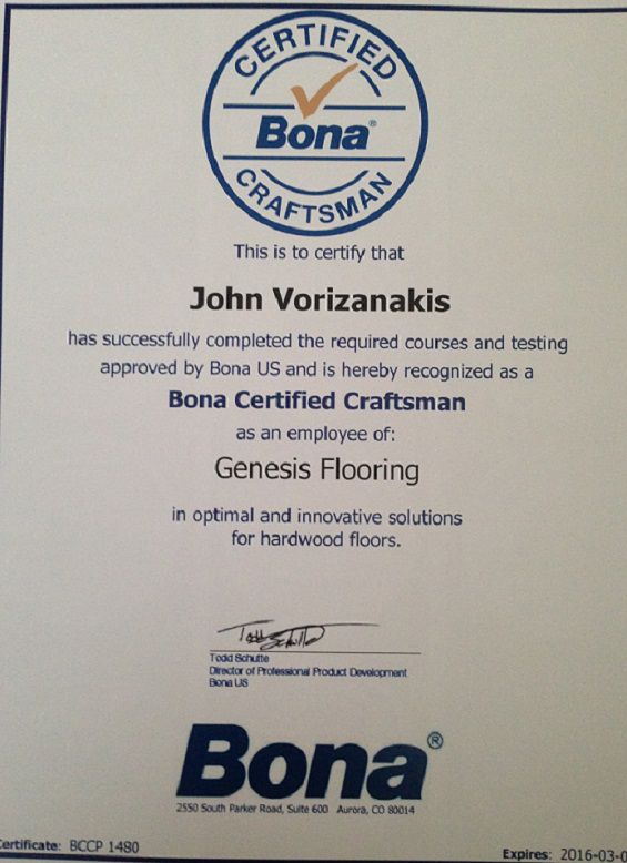 planchers-genesis-flooring-bona-certificate